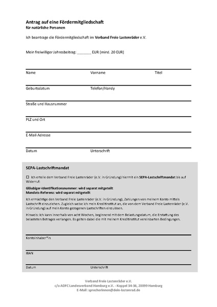 Datei:VFL - Antrag Fördermitglied natPerson.pdf