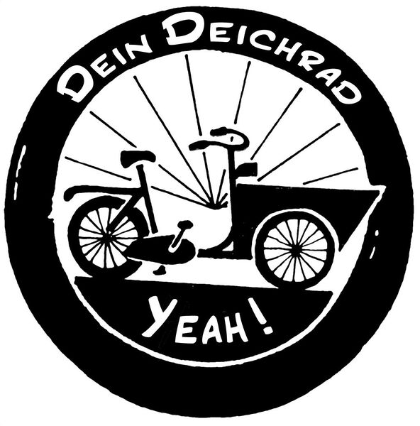 Datei:Logo Dein Deichrad ohne Region schwarz.jpg